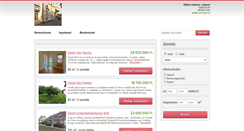 Desktop Screenshot of ocsopron.ingatlanok.hu