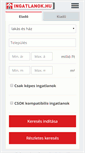 Mobile Screenshot of miditourist.ingatlanok.hu